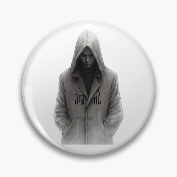 Item preview, Anaconda Hooded Shadow – Dark Mysterious Character Art designed and sold by Anacond.