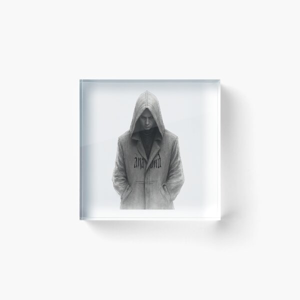 Item preview, Anaconda Hooded Shadow – Dark Mysterious Character Art designed and sold by Anacond.