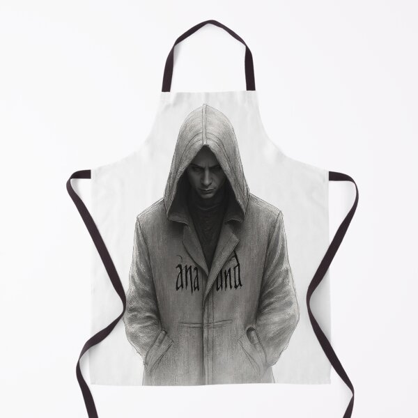 Item preview, Anaconda Hooded Shadow – Dark Mysterious Character Art designed and sold by Anacond.