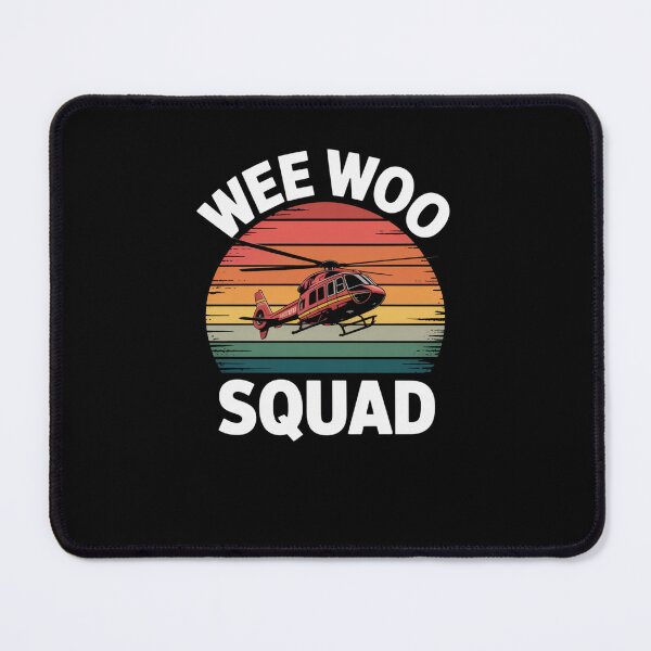 Item preview, Wee Woo Squad Fire Helicopter Kids Rescue fun retro designed and sold by snowry.
