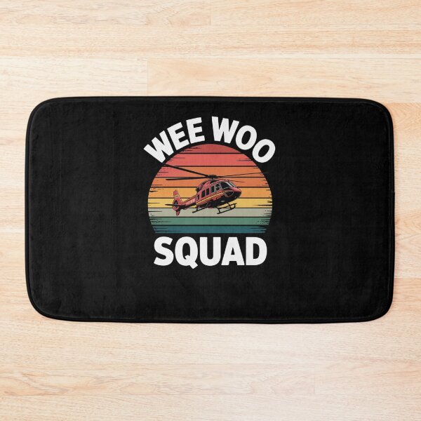Item preview, Wee Woo Squad Fire Helicopter Kids Rescue fun retro designed and sold by snowry.