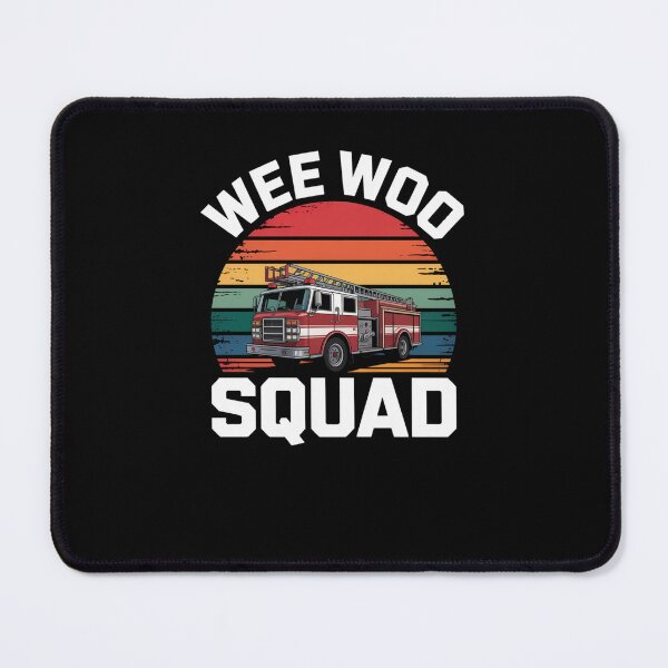 Item preview, Wee Woo Squad Fire Truck Kids Emergency Vehicle retro designed and sold by snowry.