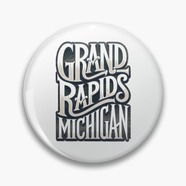 Item preview, Grand Rapids Michigan Typography, Grand Rapids Michigan, Grand Rapids designed and sold by MoMidoStore.