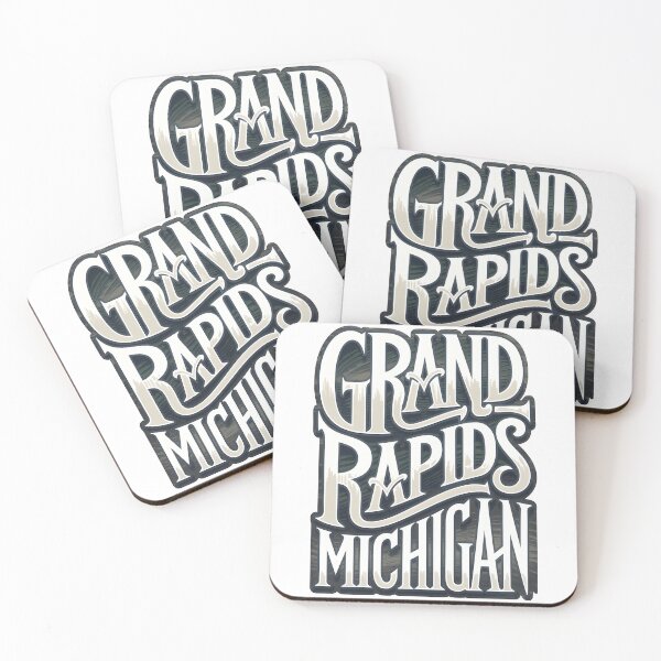 Item preview, Grand Rapids Michigan Typography, Grand Rapids Michigan, Grand Rapids designed and sold by MoMidoStore.