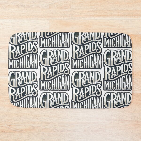 Item preview, Grand Rapids Michigan Typography, Grand Rapids Michigan, Grand Rapids designed and sold by MoMidoStore.