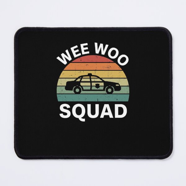 Item preview, Wee Woo Squad Police Car Kids Emergency Vehicle retro designed and sold by snowry.