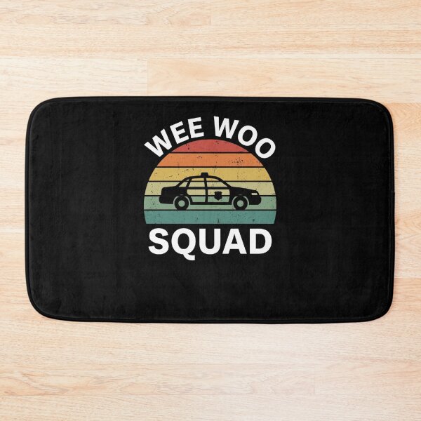 Item preview, Wee Woo Squad Police Car Kids Emergency Vehicle retro designed and sold by snowry.