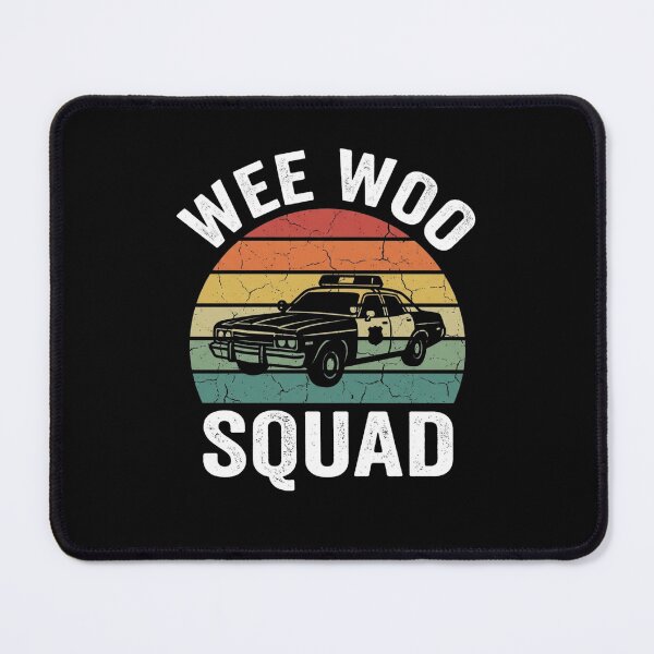 Item preview, Wee Woo Squad Police Car Kids Emergency Vehicle retro cool designed and sold by snowry.
