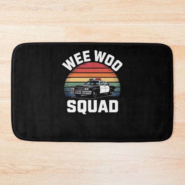 Item preview, Wee Woo Squad Police Car Kids Emergency Vehicle retro fun designed and sold by snowry.