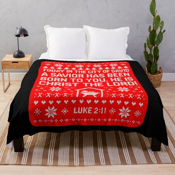 Item preview, Luke 2:11 Today in the city of David a Savior has been born to you designed and sold by plushism.