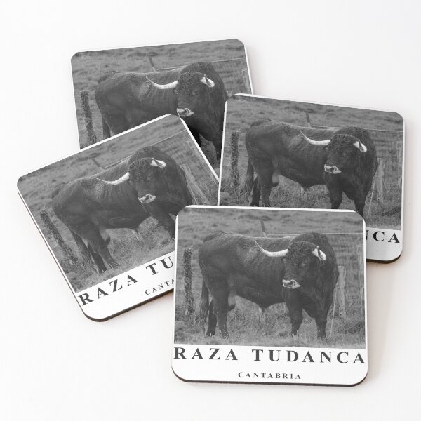 Item preview, Tudanca Breed - Cantabrian Bull (Black and White) designed and sold by DavidBuitragoCobo.