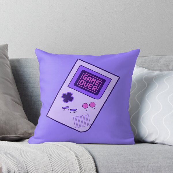 Aperçu de l'œuvre Retro Handheld Console – Game Over Pixel Style créée et vendue par EniShiju.