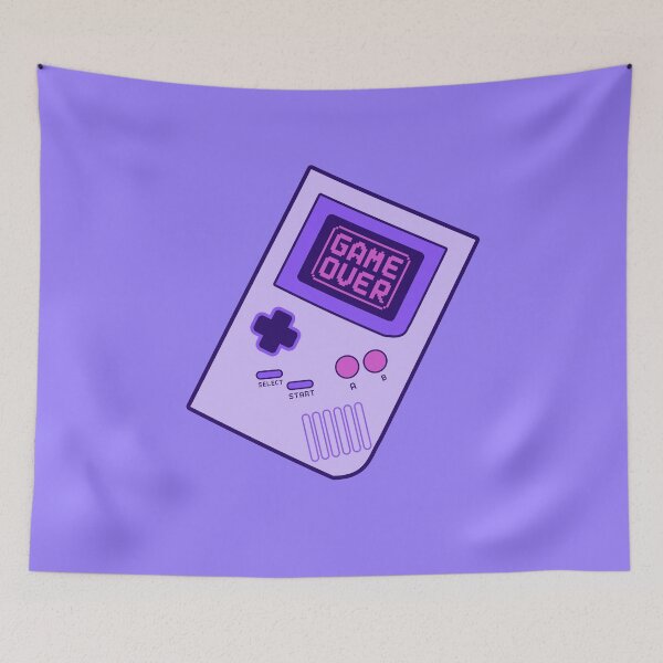 Item preview, Retro Handheld Console – Game Over Pixel Style designed and sold by EniShiju.
