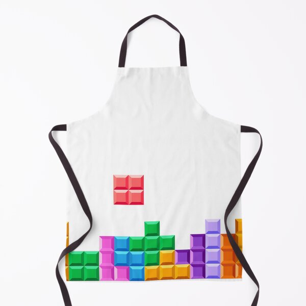 Item preview, Falling Block Puzzle – Colorful Retro Game Art designed and sold by EniShiju.