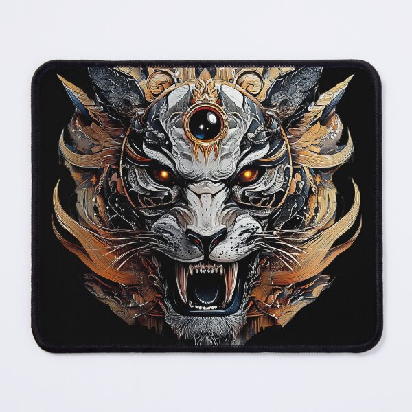 Item preview, Mythic Cyber Tiger With Third Eye Power designed and sold by Daagath.