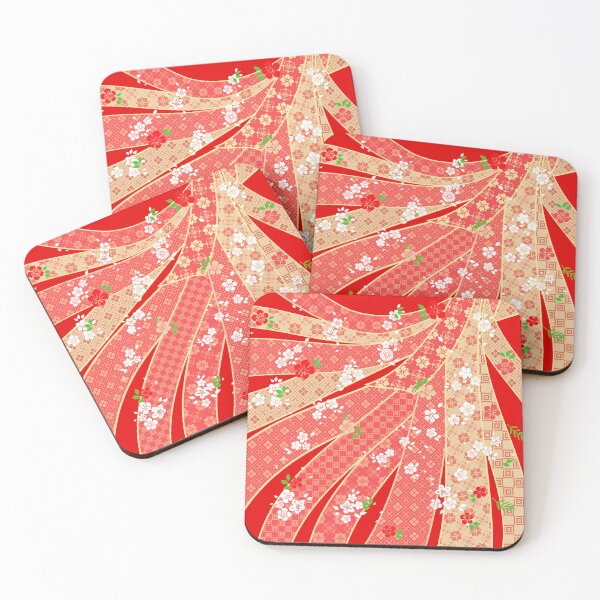 Item preview, Floral Mix Kimono Pattern Spring designed and sold by urrin DESIGN.