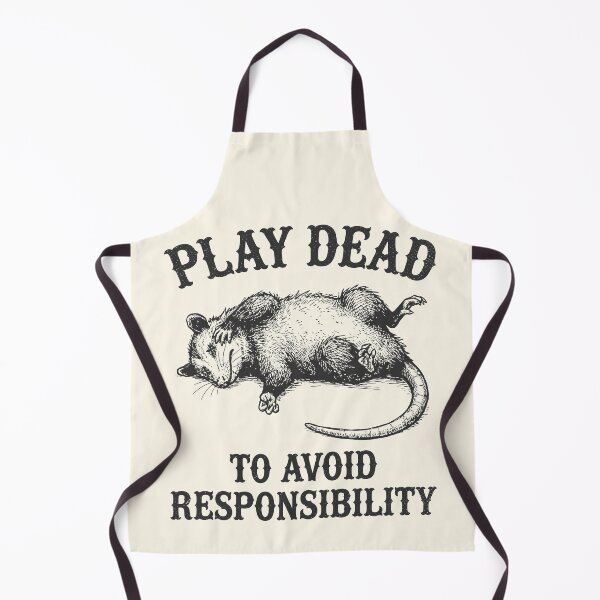Item preview, Avoid Responsibility Funny Possum Mental Health  designed and sold by Y-Vibes.