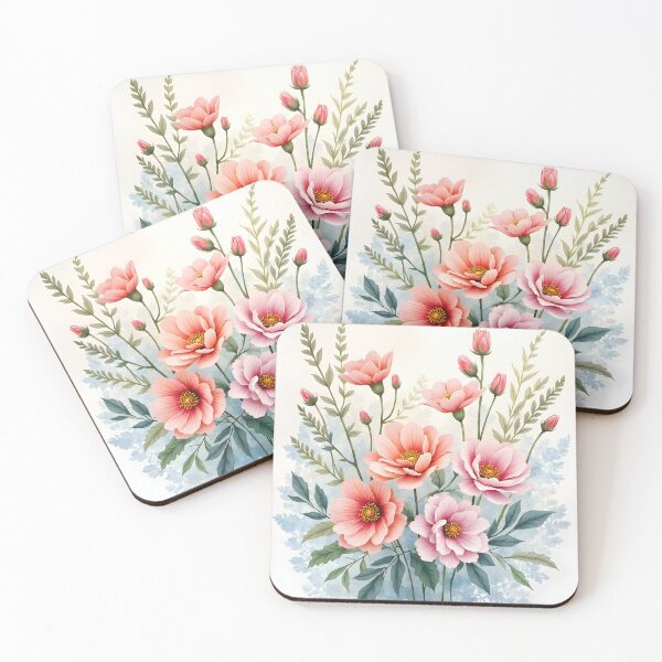 Aperçu de l'œuvre Collection de fleurs sauvages tendance et luxueuses créée et vendue par TrendyDesigne412.