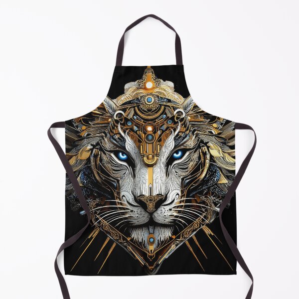 Item preview, Regal Cyber Tiger With Sapphire Eyes designed and sold by Daagath.