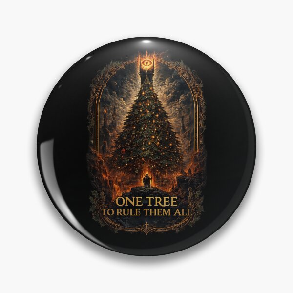 Item preview, One Tree to Rule Them All – Christmas Dark Fantasy Art designed and sold by DandoLaTalla.