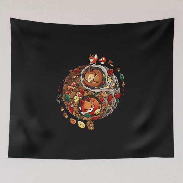 Item preview, Ying Yang Autumn designed and sold by VallinArt.