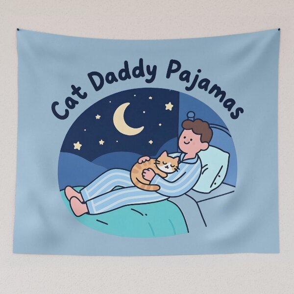 Item preview, Cat Daddy Pajamas designed and sold by Uglyandcute.