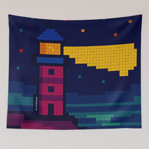 Item preview, Cosmic Lighthouse designed and sold by cerecanvas.