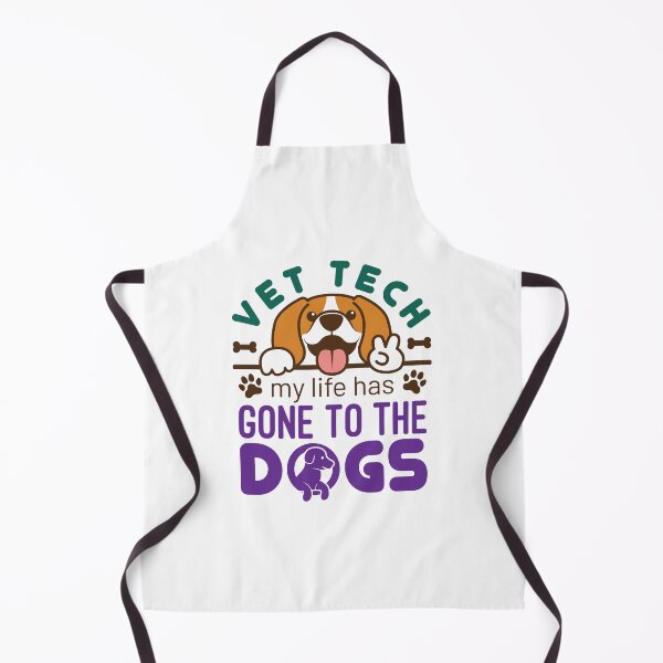 Item preview, Vet Tech My Life Has Gone to the Dogs designed and sold by jaygo.