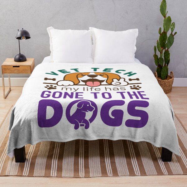 Item preview, Vet Tech My Life Has Gone to the Dogs designed and sold by jaygo.