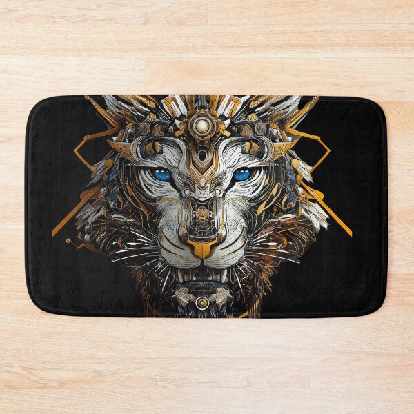 Item preview, Celestial Mecha Tiger With Blue Energy Eyes designed and sold by Daagath.