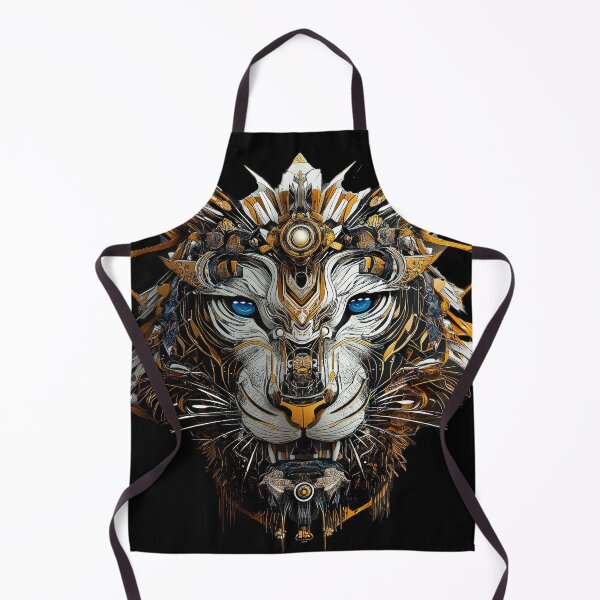 Item preview, Celestial Mecha Tiger With Blue Energy Eyes designed and sold by Daagath.
