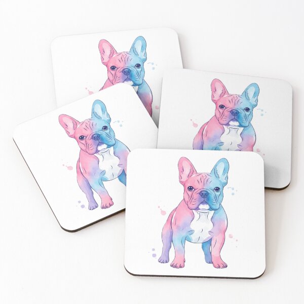Item preview, Colorful French Bulldog – Modern Watercolor Style designed and sold by josiasalves65.