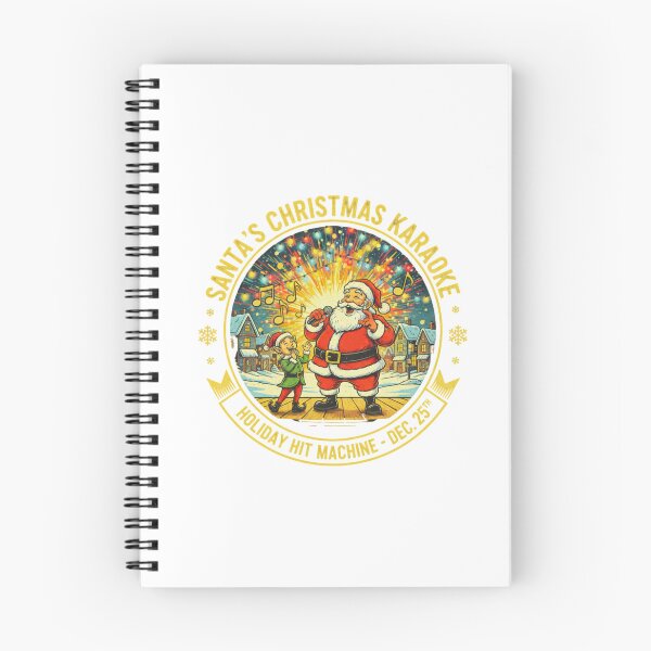 Item preview, Santa's Christmas Karaoke — Holiday Hit Machine Singer designed and sold by Colorful-Garden.