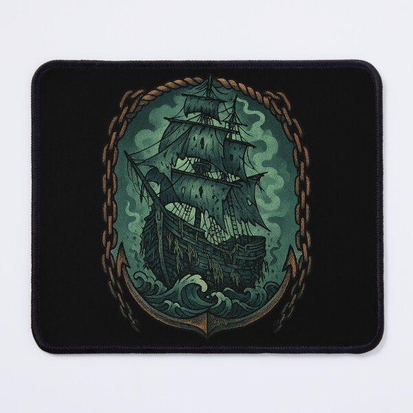 Item preview, The Flying Dutchman Ghost Ship | Neo-Traditional Tattoo Art designed and sold by uNORTHODOX72.