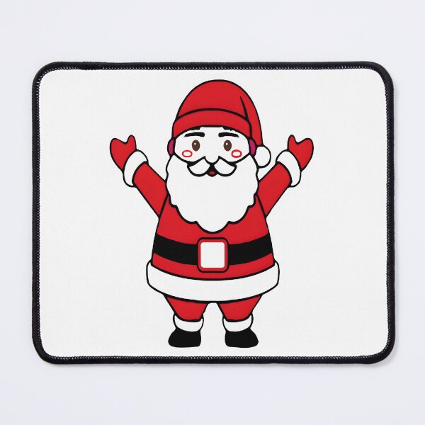 Item preview, Simple Red White Santa Christmas | Cute Santa Face Red Design designed and sold by NAINITY.