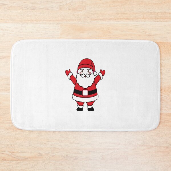 Item preview, Simple Red White Santa Christmas | Cute Santa Face Red Design designed and sold by NAINITY.