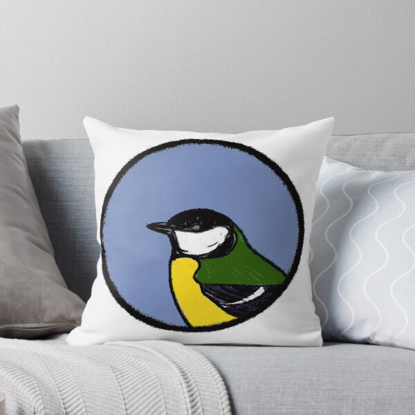Item preview, Great Tit – Bold Pop Art Bird Illustration by GW-ART designed and sold by GWARTGB.