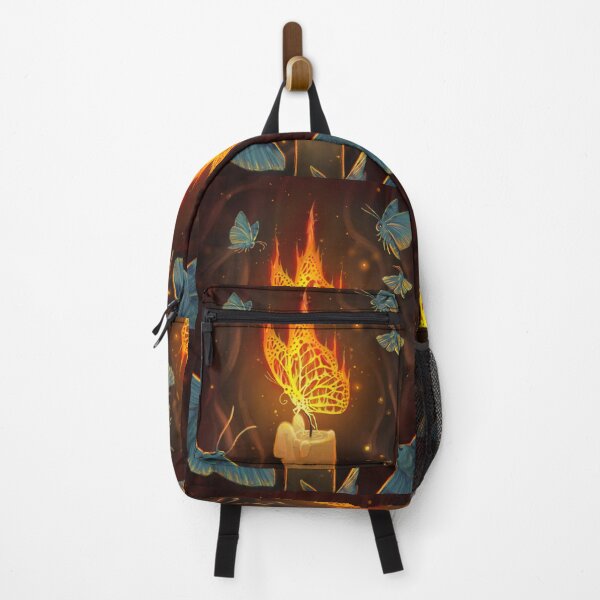 Item preview, Fire Moth – Surreal Moth Illustration | Fantasy Insect Art Print designed and sold by SirMarcRichards.