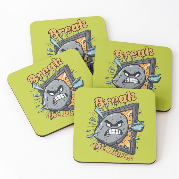 Item preview, Motivation quotes - Break the Limits – Angry Rock  designed and sold by SplashPixel.