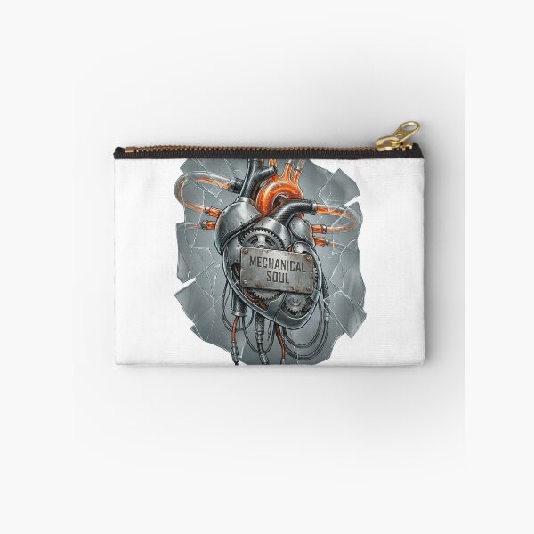 Item preview, Mechanical Soul – Steampunk Cyberpunk Heart T-Shirt designed and sold by MiracleDroplet.