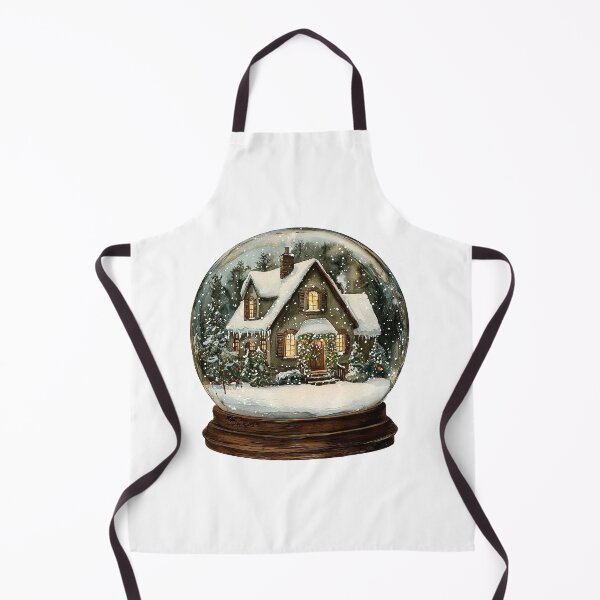 Item preview, Snowy Cottage in Snow Globe designed and sold by Liededrom..