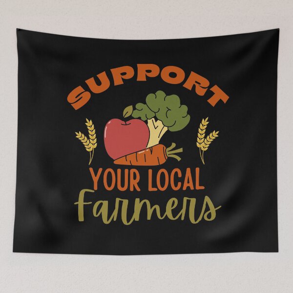 Item preview, Support Your Local Farmers designed and sold by Guess4best.