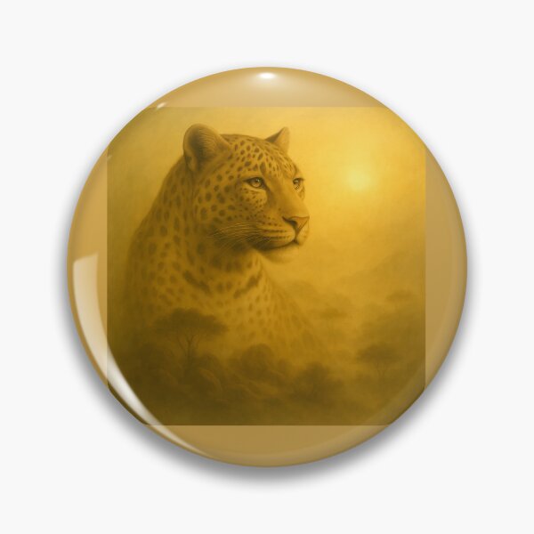 Item preview, Leopard of the Mist – Silent Sunlit Hunter | GeoWild Designs designed and sold by GeoWild Designs.