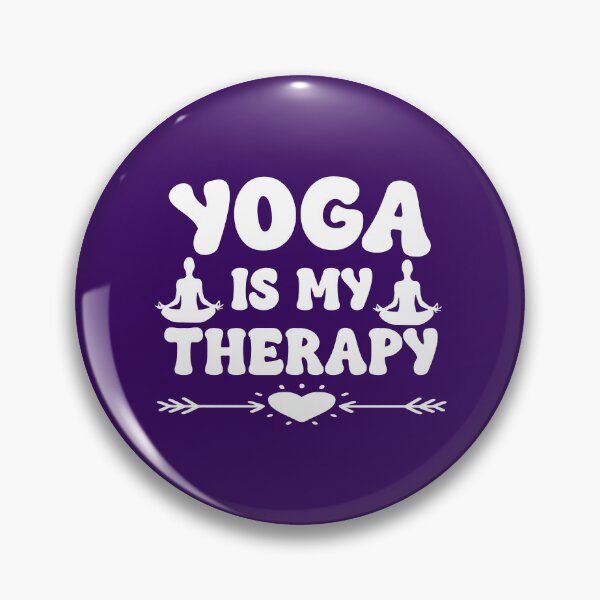 Item preview, Yoga Is My Therapy. Funny Yoga Quote. Meditation Therapy.  designed and sold by DesignHouse07.