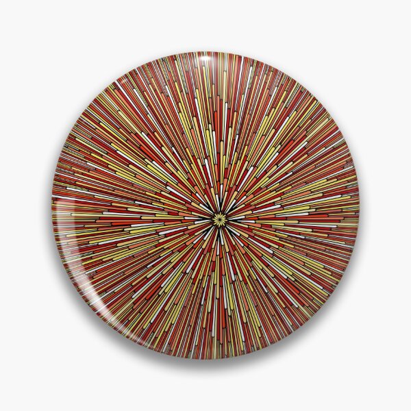 Item preview, Colorful explosion mandala designed and sold by DaveDanchuk.