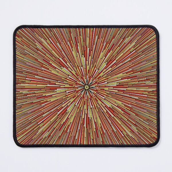 Item preview, Colorful explosion mandala designed and sold by DaveDanchuk.