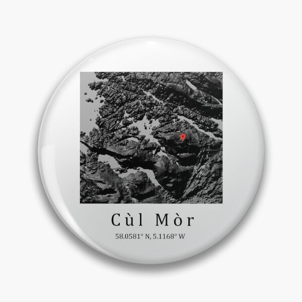 Item preview, Scottish Cùl Mòr Mountain T-Shirt  | Cùl Mòr Assynt Map Coordinates Design designed and sold by Loom on the Loch.