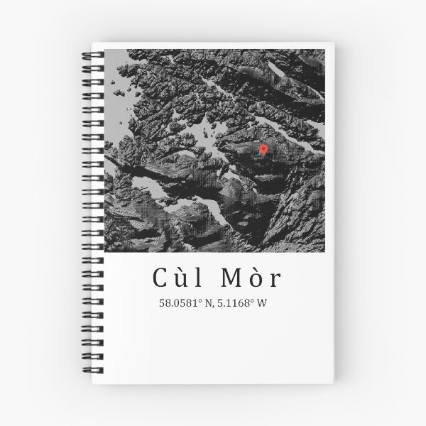 Item preview, Scottish Cùl Mòr Mountain T-Shirt  | Cùl Mòr Assynt Map Coordinates Design designed and sold by Loom on the Loch.