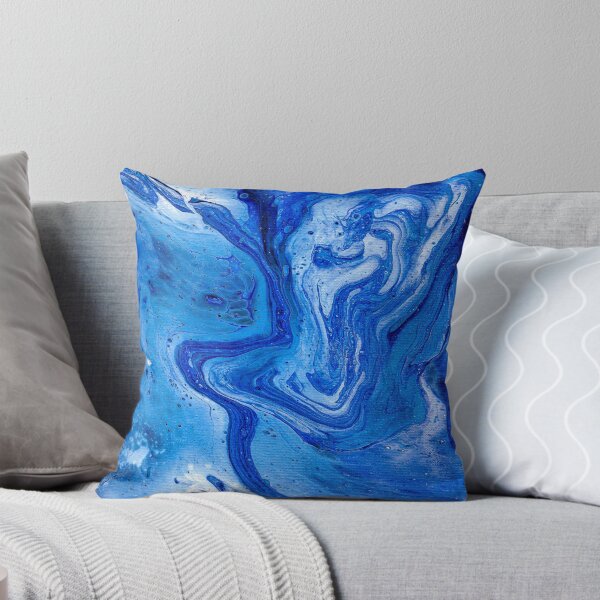 Item preview, Swept Into The Naiad's Current - Acrylic Paint Pour  designed and sold by ArtisticLynnsanity.