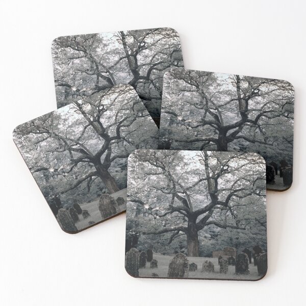 Item preview, Gnarled Infrared Cemetery designed and sold by Kerri Ann McClellan.